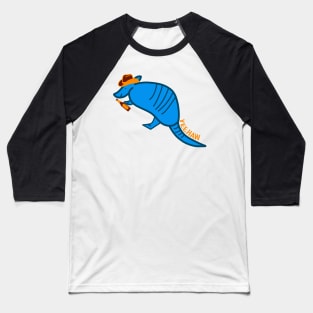 Yeehaw Armadillo Baseball T-Shirt